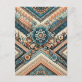 複雑なパターン ポストカード (正面)