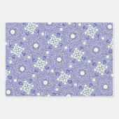 複雑なパターン ラッピングペーパーシート (正面3)