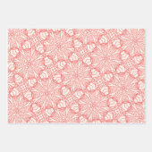 複雑なパターン ラッピングペーパーシート (正面)