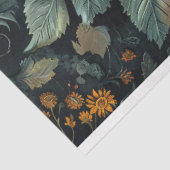 複雑なヒマワリ植物芸術のデコパージュ 薄葉紙 (詳細)