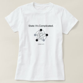 複雑なプログラマーユーモア 女性用 Tシャツ