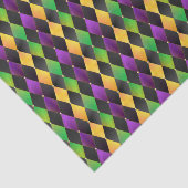 複雑なマルディグラスカラーズダイヤモンドアーガイル 薄葉紙 (詳細)