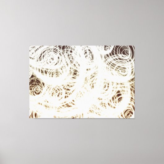 複雑な円数々の形 – キャンバス印刷 キャンバスプリント (正面)