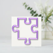 複雑な切り出しの招待状 招待状 (スタンド正面)