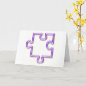 複雑な切り出しの挨拶状 カード (黄色い花)