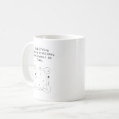 複雑な問題をシンプルに | 数学学習の成功 コーヒーマグカップ (正面左)
