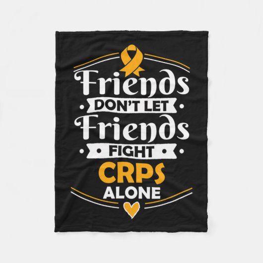 複雑な地域痛み症候群ギフト – Algodystroph フリースブランケット (正面)