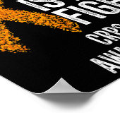 複雑な地域痛み症候群彼の戦いは私の図である ポスター (角)