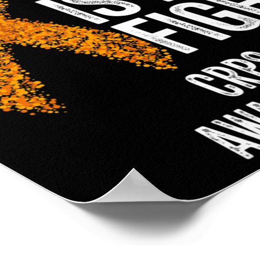 複雑な地域痛み症候群彼の戦いは私の図である ポスター (角)