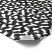 複雑な幾何反復パターン ポスター (角)