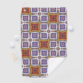 複雑な幾何学模様 ゴルフタオル (インサイチュ)