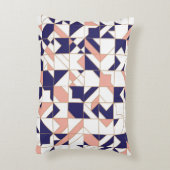複雑な幾何学的なヴィンテージモダン、シームレスなパターン アクセントクッション (裏面(縦))