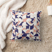 複雑な幾何学的なヴィンテージモダン、シームレスなパターン クッション (ブランケット)