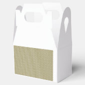 複雑な幾何学的パターンを持つ長方形のラグ フェイバーボックス (オープン)