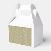 複雑な幾何学的パターンを持つ長方形のラグ フェイバーボックス (正面サイド)