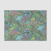 複雑な手書きフローラファンタジー 薄葉紙 (正面)