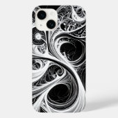 複雑な抽象芸術マインドネットワークiPhoneケース Case-Mate iPhoneケース (裏面)