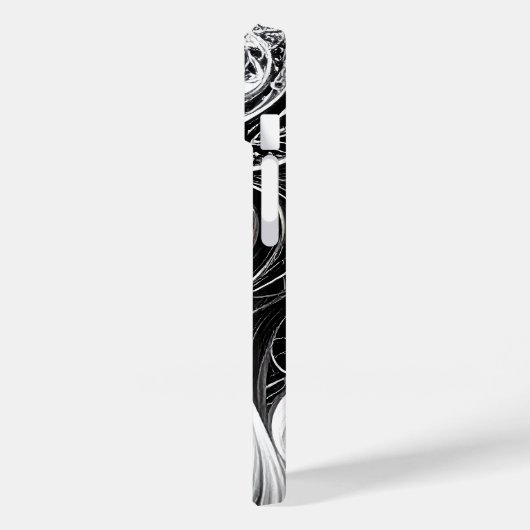 複雑な抽象芸術マインドネットワークiPhoneケース Case-Mate iPhoneケース (裏面 / 左)