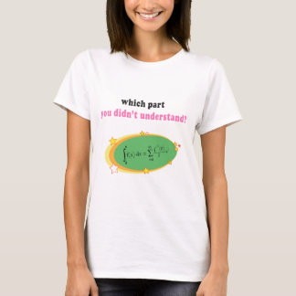 複雑な数学の同等化 Tシャツ