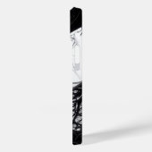 複雑な暗い根オーガニック模様のケース Case-Mate iPhoneケース (裏面 / 左)