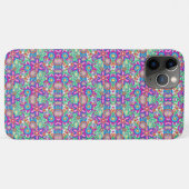 複雑な模様のカラフルなスマホケース Case-Mate iPhoneケース (裏面(横))