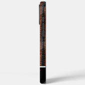 複雑な模様のヘビの皮を流す Case-Mate iPhoneケース (裏面 / 左)