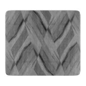 複雑な灰色の大理石のパターン切断ボード カッティングボード (正面)