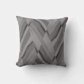 複雑な灰色の大理石のパターン装飾用クッション クッション (正面)