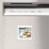 複雑な炭水化物 楽しいコミック哲学  マグネット (インサイチュ (食洗機))