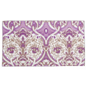 複雑な華美フローラpを特徴とする繊維デザイン 枕カバー (正面右)