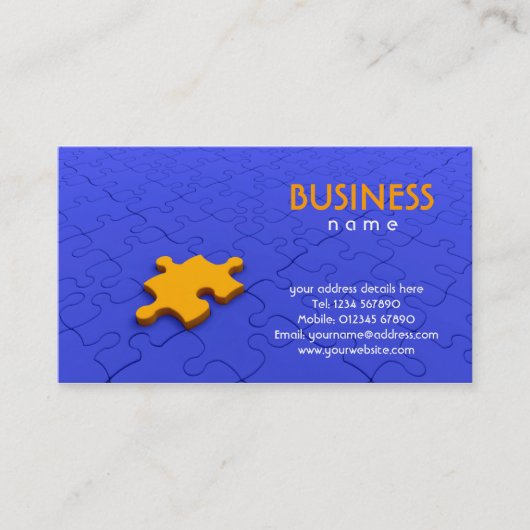 複雑な部分の名刺 名刺 (正面)