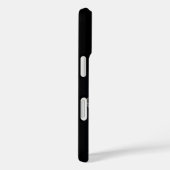 複雑な金ゴールドと真珠を持つブラックラブラドール Case-Mate iPhoneケース (裏面 / 右)