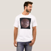複雑な金ゴールドの装飾が付いている鋼鉄盾 Tシャツ (正面フル)