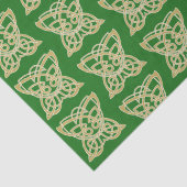 複雑な金ゴールドケルト蝶パターン 薄葉紙 (詳細)