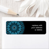 複雑な雪の結晶 ラベル (インサイチュ)