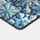 複雑な霜インスパイア模様 デスクマット (コーナー)