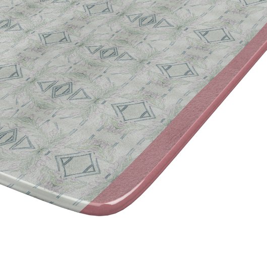 複雑な青 カッティングボード (角)