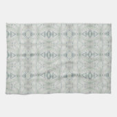 複雑な青  キッチンタオル (横)