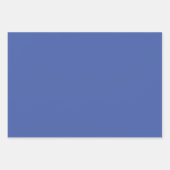 複雑な青   ラッピングペーパーシート (正面3)