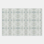 複雑な青   ラッピングペーパーシート (正面)