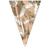 複雑な鮮やかフローラを特徴とする織物デザイン バンティングフラッグ (第1の旗)