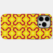 複雑な黄金色のシームレスパターン Case-Mate iPhoneケース (裏面 (横))