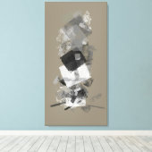 複雑な キャンバスプリント (インサイチュ (ウッドフロア))