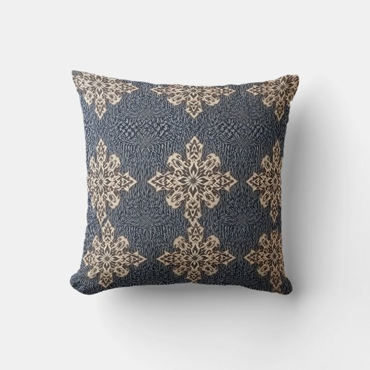 複雑エレガントな模様のクッションを投げる クッション (正面)