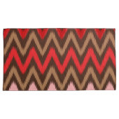 複雑カラフルな植物を特徴とする織物パターン 枕カバー (正面右)