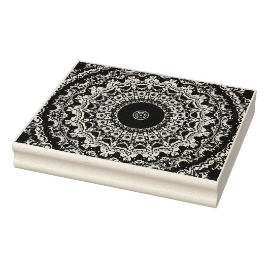 複雑トリップ(幻覚体験)のようなカラフルなボホマンダラ ラバースタンプ (スタンプ)