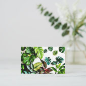 複雑パターン（の模様が）ある離れな 名刺 (スタンド正面)