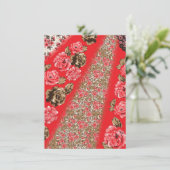 複雑鮮やかなフローラと エンクロージャーカード (スタンド正面)