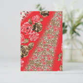 複雑鮮やかなフローラと エンクロージャーカード (スタンド正面)