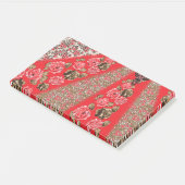 複雑鮮やかなフローラと ポストイット (アングル)